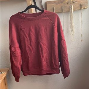 Aerie Pullover with Puffed Sleeves